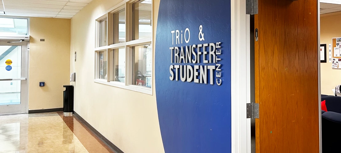 Transfer Student Center entrance
